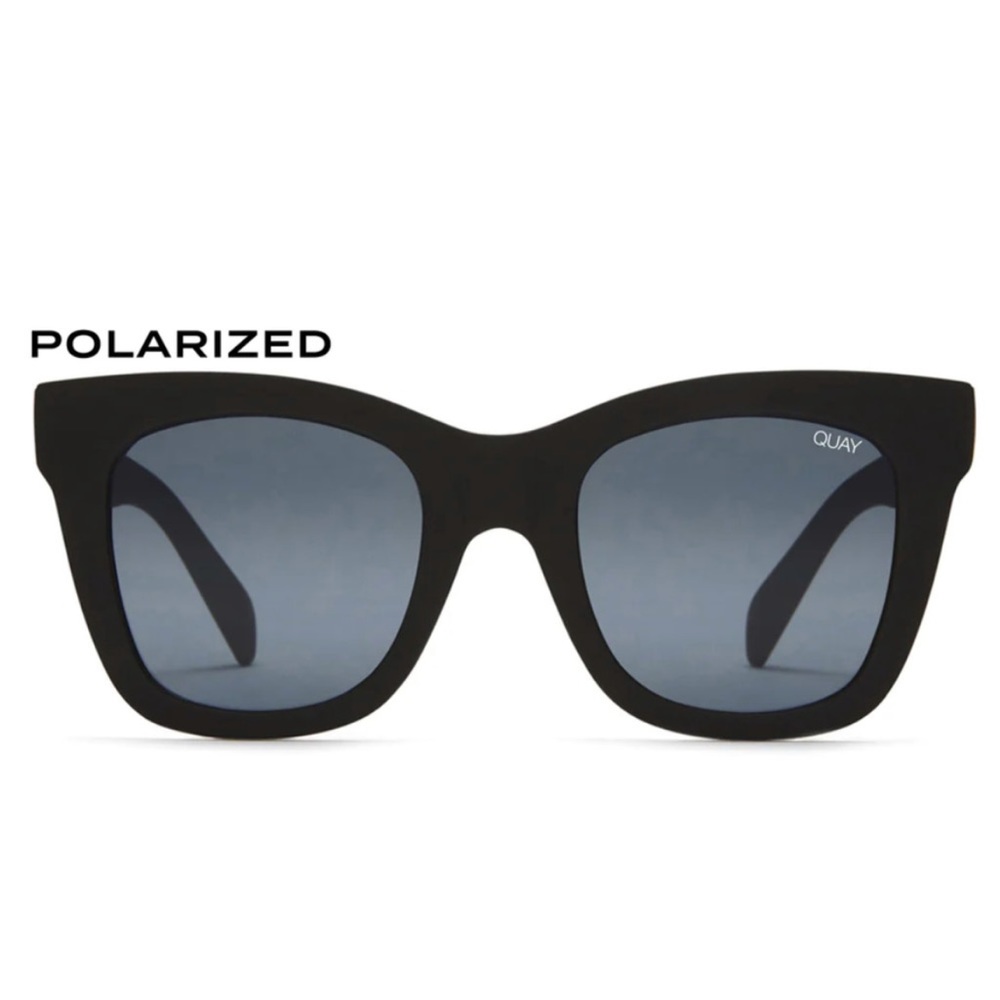 Quay Australia After Hours Matte Black Sunglasses